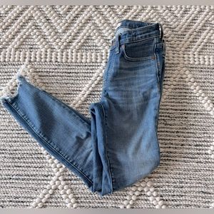 Madewell high rise skinny jean